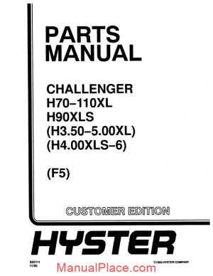 hyster f005 parts manual pdf page 1