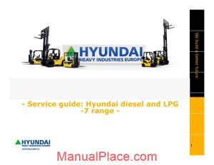 hyundai service guide diesel and lpg 7 range page 1