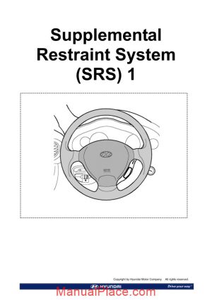 hyundai technical training step 1 supplemental restraint system srs 1 2009 page 1