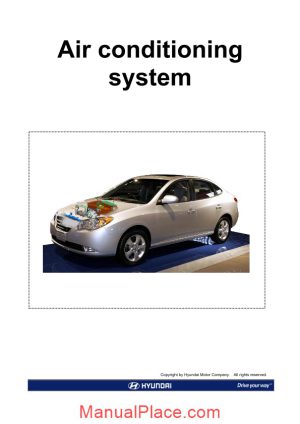 hyundai technical training step 2 air conditioning system 2009 page 1
