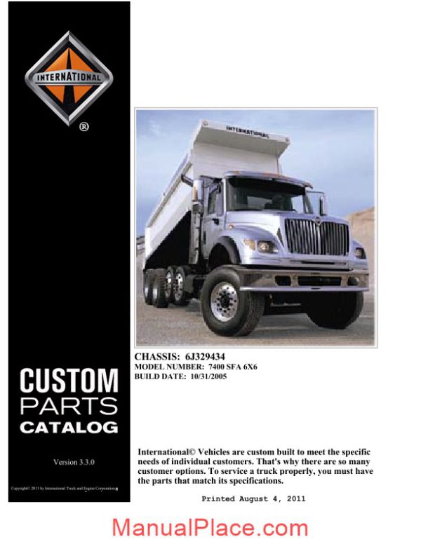 international 7400 parts manual 2006 page 1