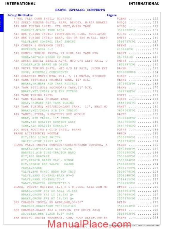 international 7400 parts manual 2006 page 4