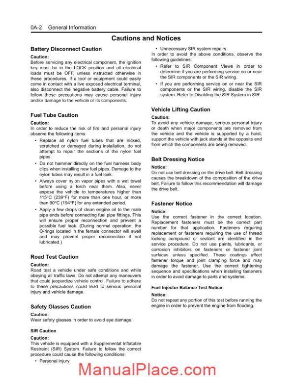 isuzu commercial truck npr npr hd nqr nrr service manual 2006 page 3