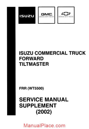 isuzu commerical truck 2002 service manual 15i17253 page 1