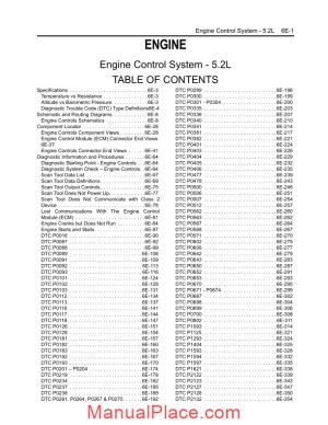 isuzu engine control system 5 2l 6e 1 page 1