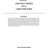 isuzu light duty vehicle labor time guide page 1