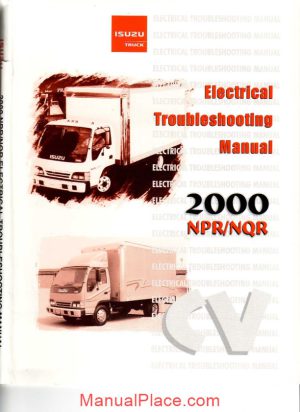 isuzu npr nqr 2000 electrical troubeshooting page 1