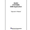 isuzu operators manual page 1