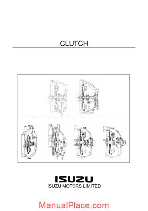 isuzu training clutch page 1