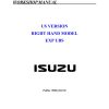 isuzu trooper 1998 1999 2000 2001 2002 rhd workshop repair manual page 1