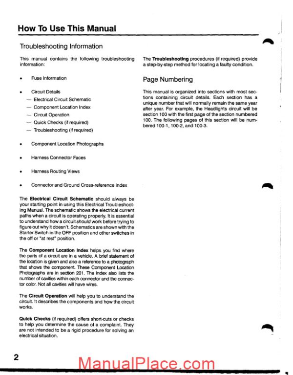 isuzu trooper ux 1995 electrical troubleshooting manual page 3