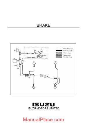 isuzu truck training brake system 15i16510 page 1