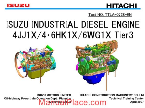 isuzu zx 3engine text page 1