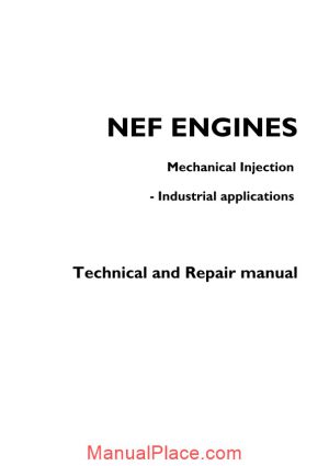 iveco nef workshop manual page 1