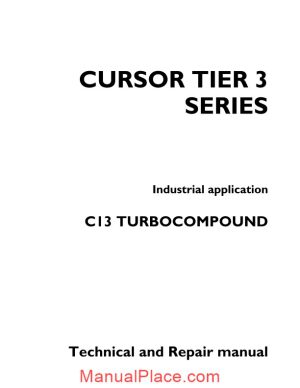 iveco repair manual c13turbocompoundtier3 p2d32c005e page 1