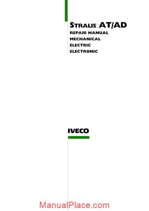 iveco stralis at ad repair manual page 1