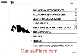 jcb b 7c cab parts catalogs page 1