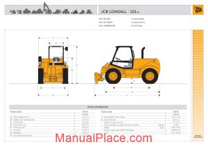 jcb loadall 525 50 service manuals page 1