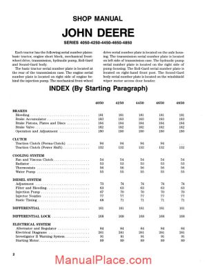 jd 4050 4250 4450 4650 4850shop manual shop manual page 1