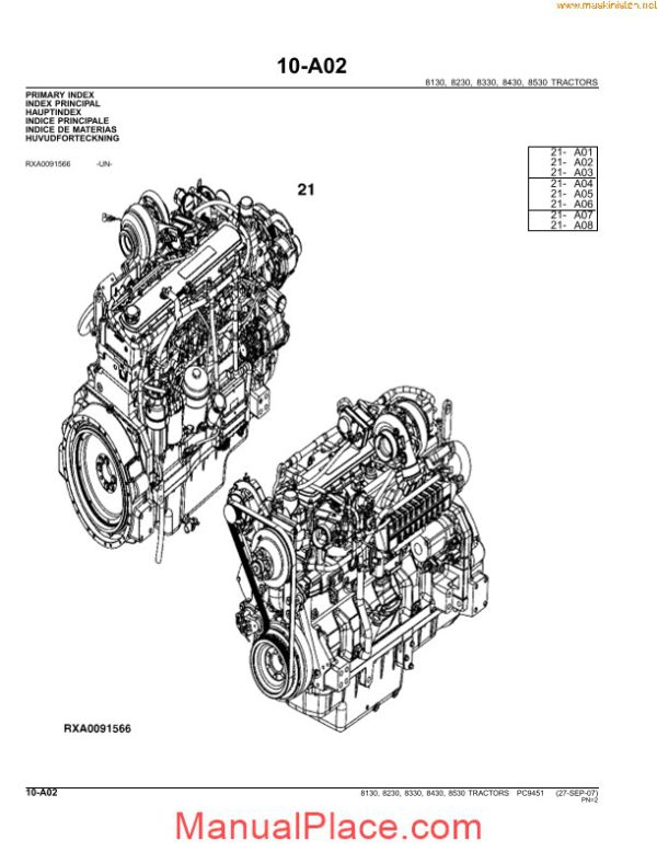 jd 8130 8530 parts sec wat page 4