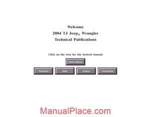 jeep wrangler 2004 repair manual page 1