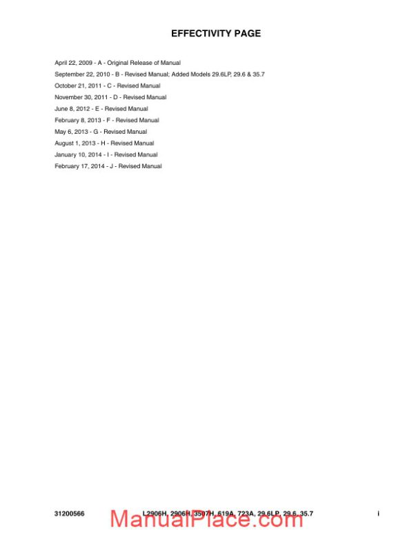 jlg 3507h telehandler parts manual page 3