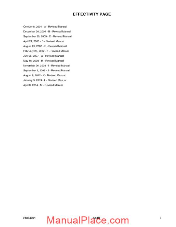 jlg 544d telehandler parts manual page 3