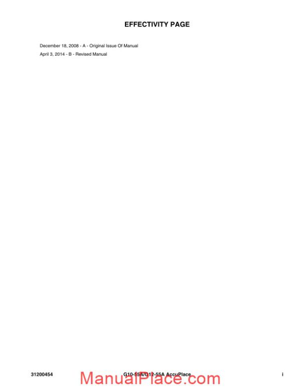 jlg g10 55a g12 55a accuplace telehandler parts manual page 3