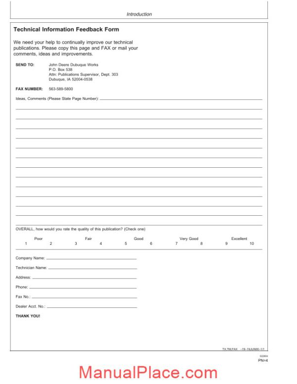 john deere 200 230 270clc operator manual page 4