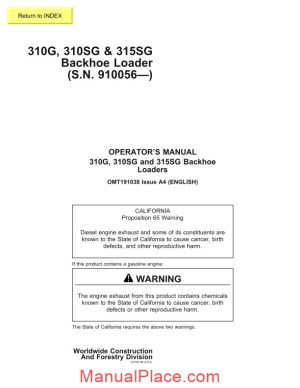 john deere 310g 310sg 315sg operator manual page 1