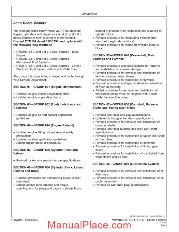 john deere 4 5l 6 8l diesel engines workshop manual page 3