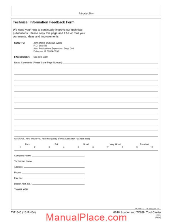 john deere 624h repair manual page 3