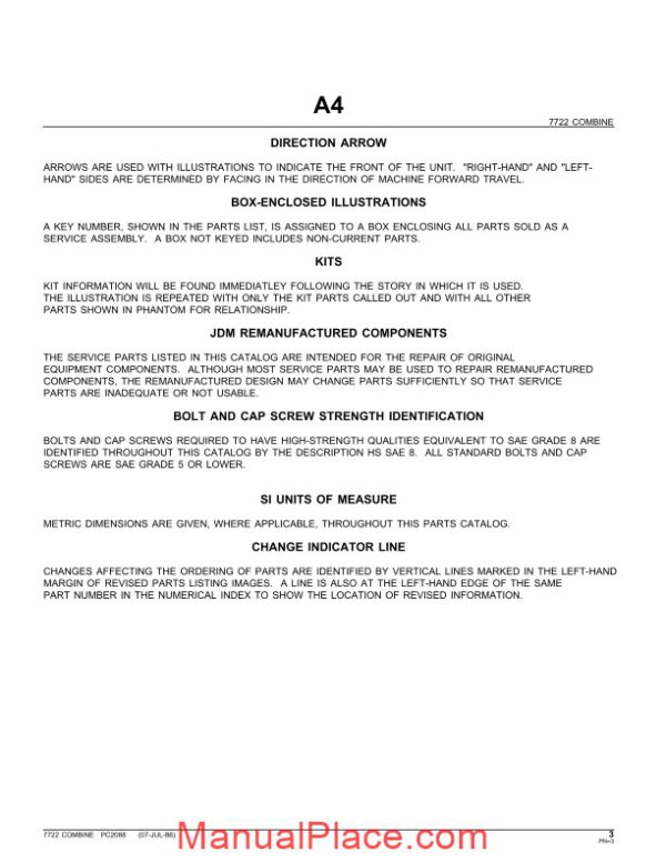 john deere 7722 parts catalog page 3