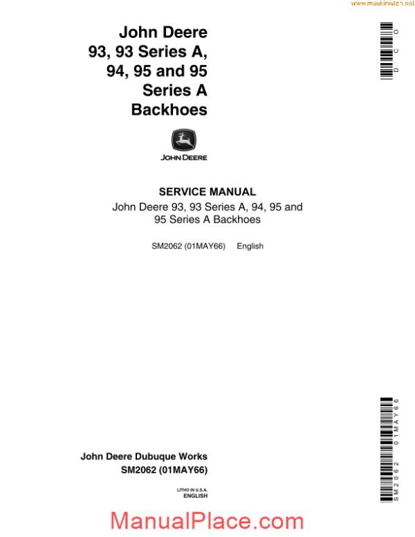 john deere 93 95 backhoe service manual en sec wat page 1