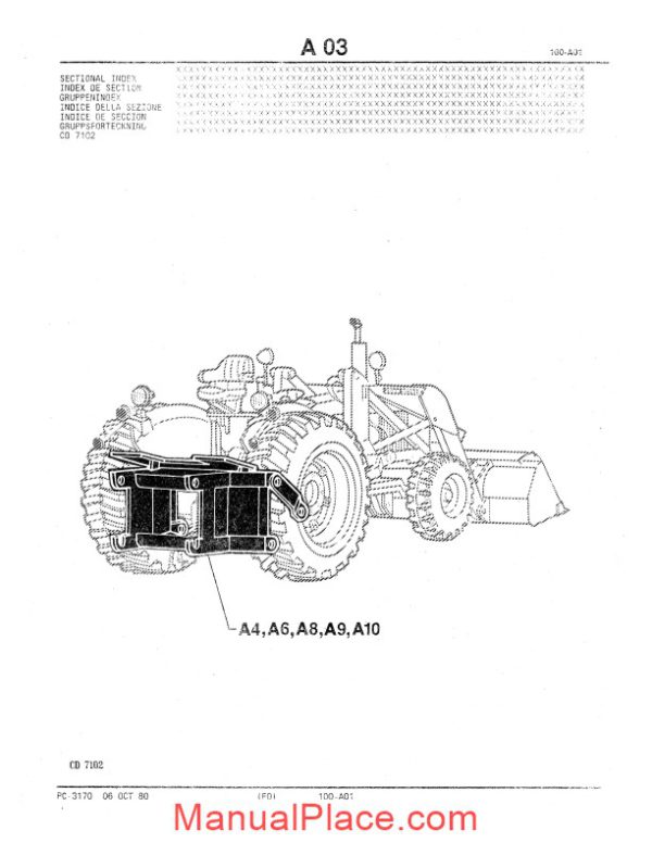 john deere 9505 9510 9511 parts catalog page 3