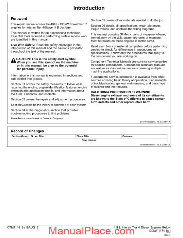 john deere engine 4045 pwx below 130kw stage 3b page 4