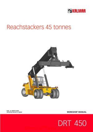 kalmar reachstackers 45t drt450 workshop manual page 1