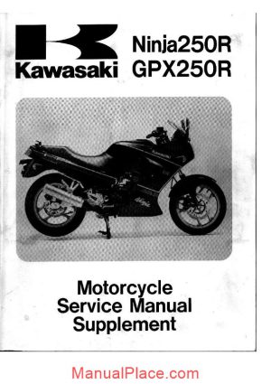 kawasaki gpx250r 87 service manual page 1