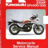 kawasaki gpz 400 550 z 400 f fii z 500 550 f 83 a 85 service manual page 1