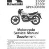 kawasaki gpz 400 550 z 400 f fii z 500 550 f 83 a 85 service manual page 4
