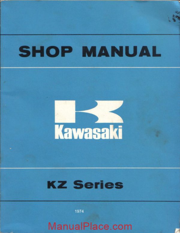 kawasaki kz400 74 service manual page 1