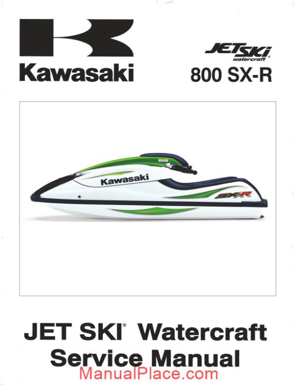 kawasaki service manual sxr page 1