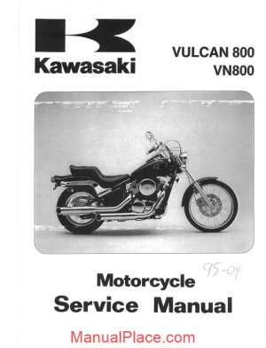 kawasaki vn 800 96 04 service manual page 1