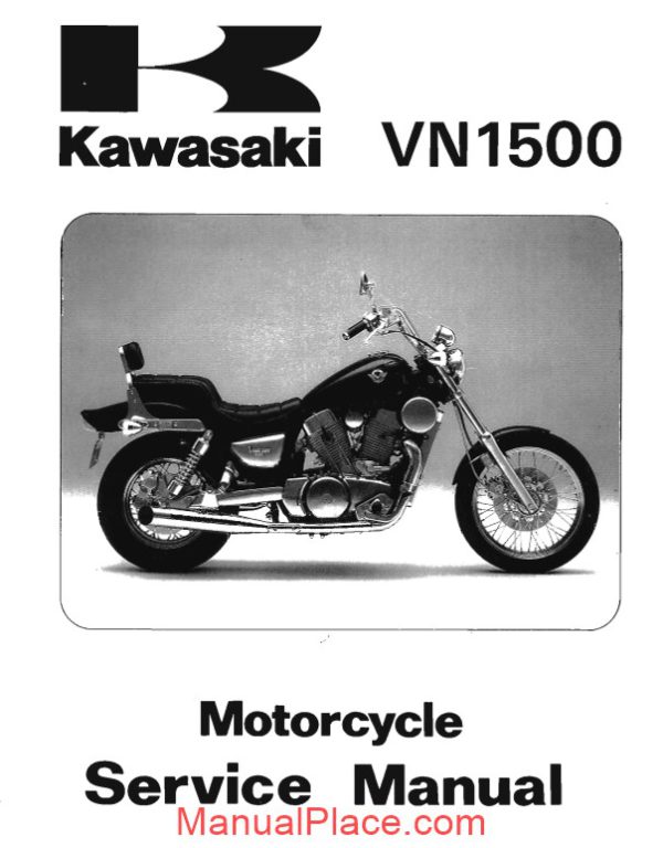 kawasaki vn1500 87 99 service manual page 1