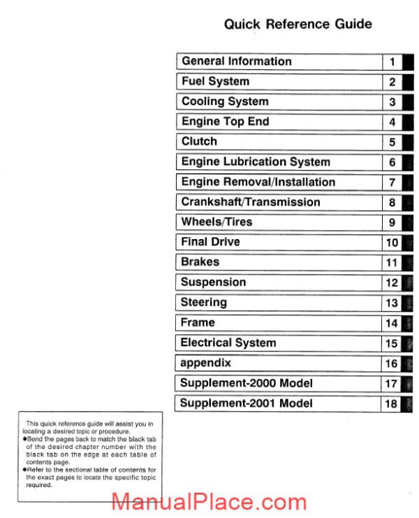 kawasaki vn750 manual and parts page 2