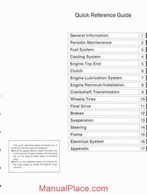 kawasaki zx6 r rr 636 ninja b1h b2h 03 04 service manual eng page 1