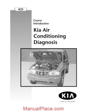 kia air conditioning diagnosis page 1