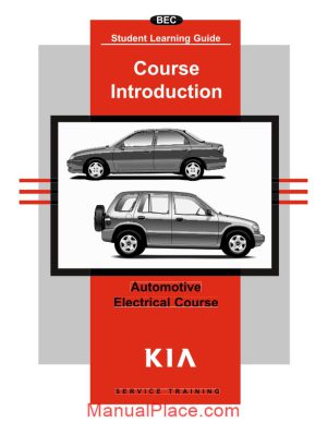 kia basic automotive electrical course page 1