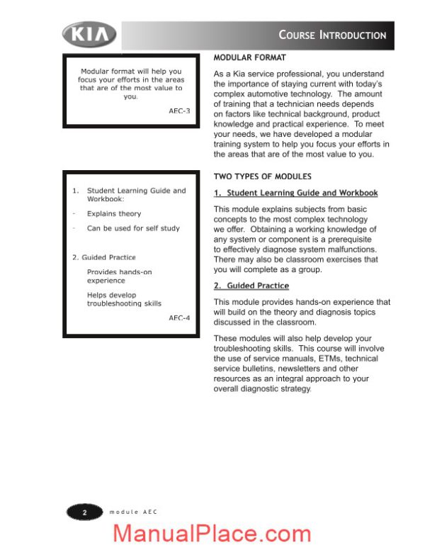 kia basic automotive electrical course page 3