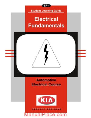 kia booklet electrical fundamentals page 1